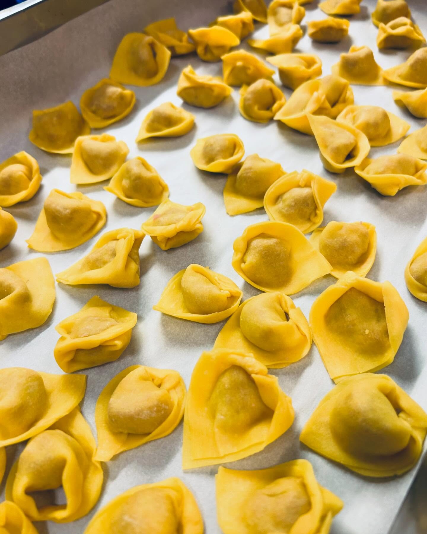 Handmade tortellini